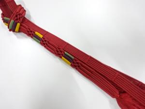 未使用品　正絹　手組帯締め